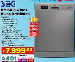 SEG BULAŞIK MAKİNESİ